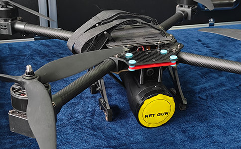 FPV穿越机挂载网捕器：空中安防新利器